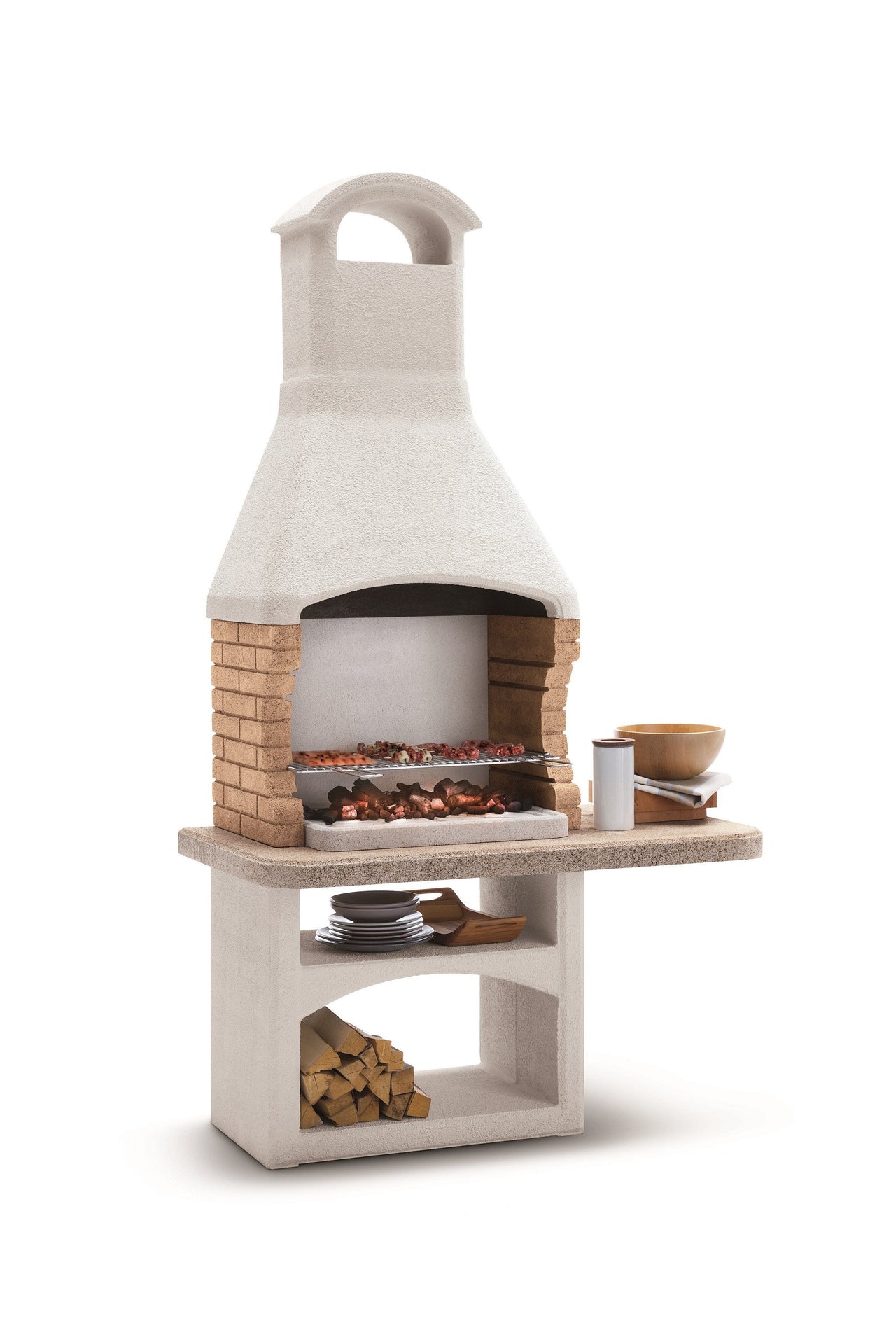 Palazzetti BOAVISTA Barbecue Outdoor Cooking Grill By Paini Pizza Ovens Paini 