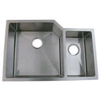 Thumbnail for Gourmetier BRGKUD30209DBNL Aberdeen Undermount Double Bowl Kitchen Sink Kitchen Sink Kingston Brass Default Title 