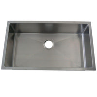 Thumbnail for Gourmetier BRGKUS321910BN Aberdeen Undermount Single Bowl Kitchen Sink Kitchen Sink Kingston Brass Default Title 