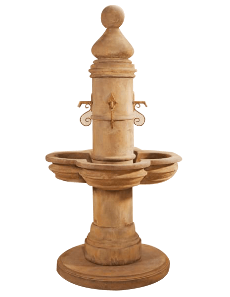 Beaumont Outdoor Cast Stone Garden Fountain For Spouts Fountain Tuscan 