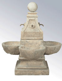 Thumbnail for Bellagio Cast stone Outdoor Garden Foutain With Spout Fountain Tuscan 