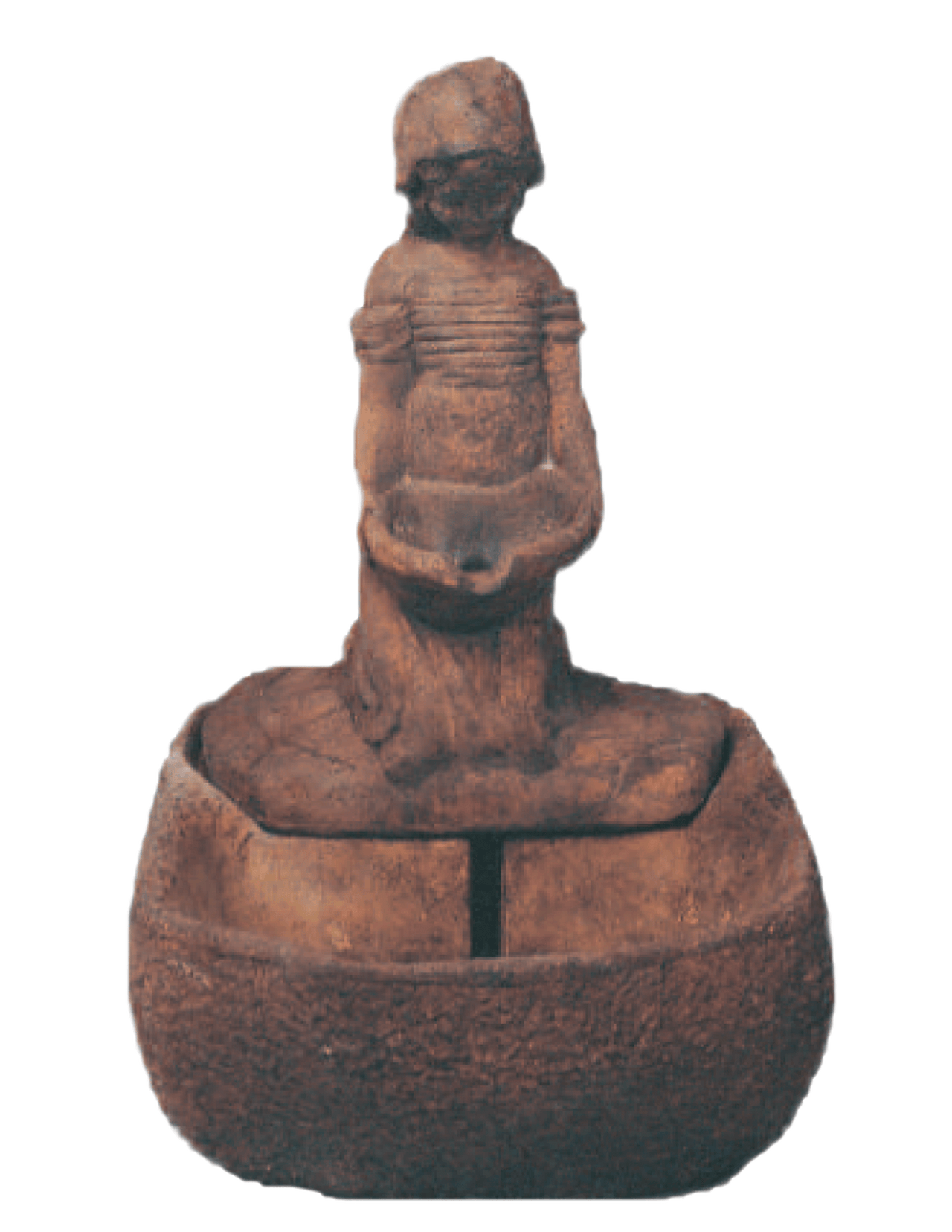 Bimba Cast Stone Outdoor Garden Fountain With Spout Fountain Tuscan 