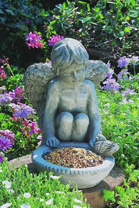 Thumbnail for Cherub Birdfeeder Statuary Statuary Campania International 