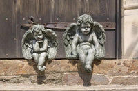 Thumbnail for Sitting Cherub Medium Statuary Statuary Campania International 