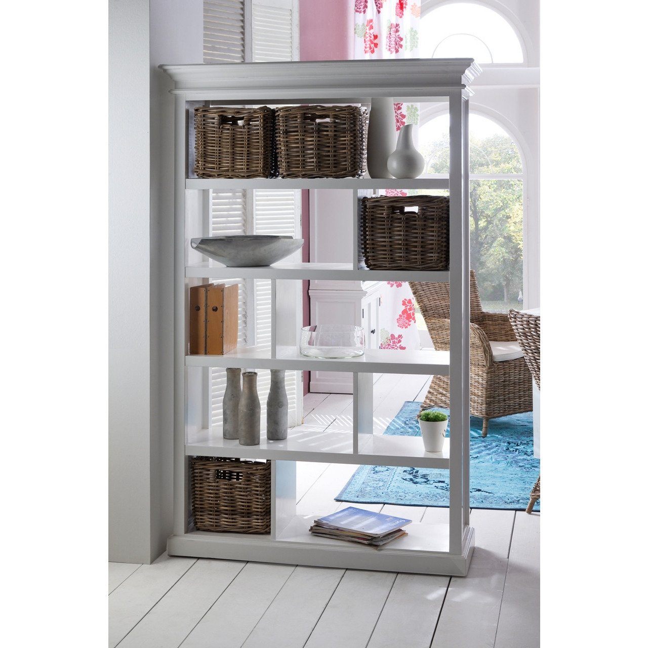 NovaSolo Halifax CA603 Room Divider with basket set Room Divider with basket set NovaSolo 