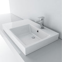 Thumbnail for Cantrio Vitreous China overmount sink Ceramic Series Cantrio 