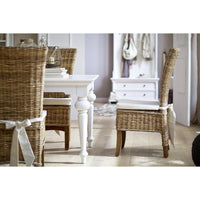 Thumbnail for NovaSolo Wickerworks CR13 Salsa Dining Chair with cushion (2 units / ship unit) Chair NovaSolo 