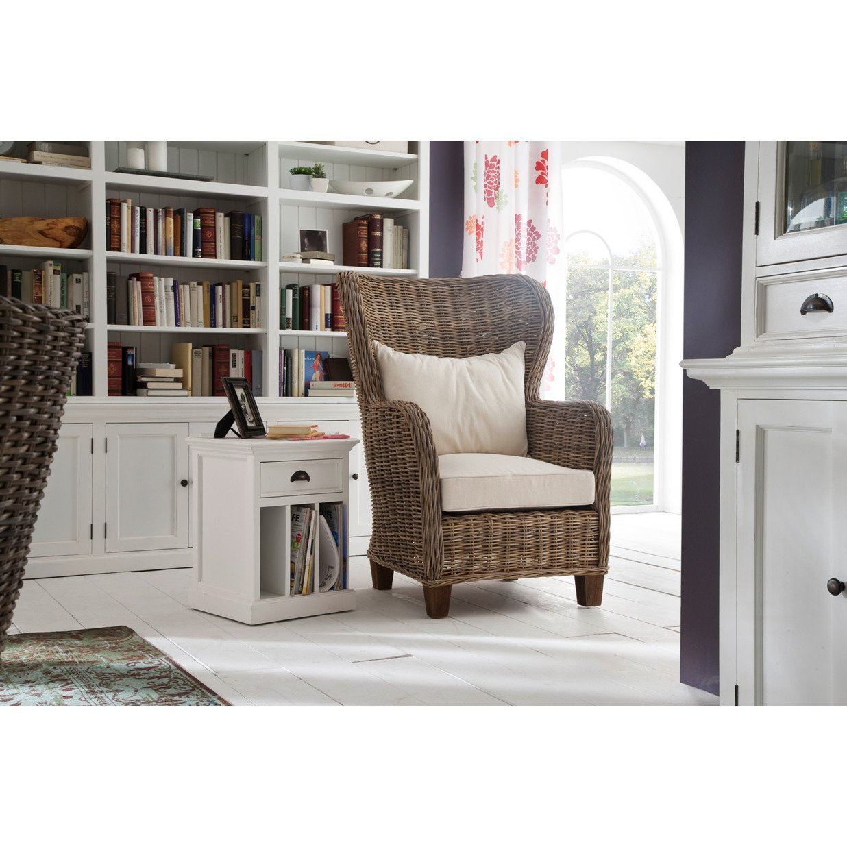 NovaSolo Halifax T757 Bedside Table with dividers Bedside Table NovaSolo 