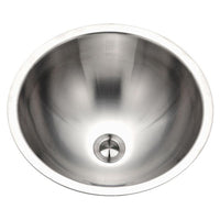 Thumbnail for Houzer vOpus Series Conical Undermount Stainless Steel Lavatory Sink with Overflow Bathroom Sink - Undermount Houzer 