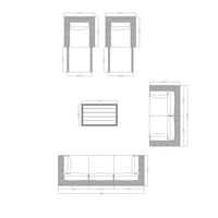 Thumbnail for 10-Piece Outdoor Pation Funiture Set Wicker Rattan Sectional Sofa Couch with Coffee Table Outdoor Furniture Casual Inc. 