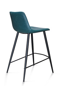 Thumbnail for Costa Counter Stool, Teal, Set of 2 Counter Stool Gingko 