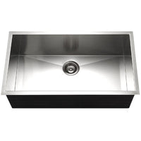 Thumbnail for Houzer CTG-3200 Contempo Gourmet Undermount Large Single Bowl Kitchen Sink Kitchen Sink - Undermount Houzer 