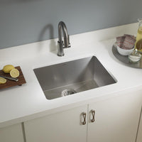 Thumbnail for Houzer Contempo Series Undermount Stainless Steel Single Bowl Kitchen Sink Kitchen Sink - Undermount Houzer 