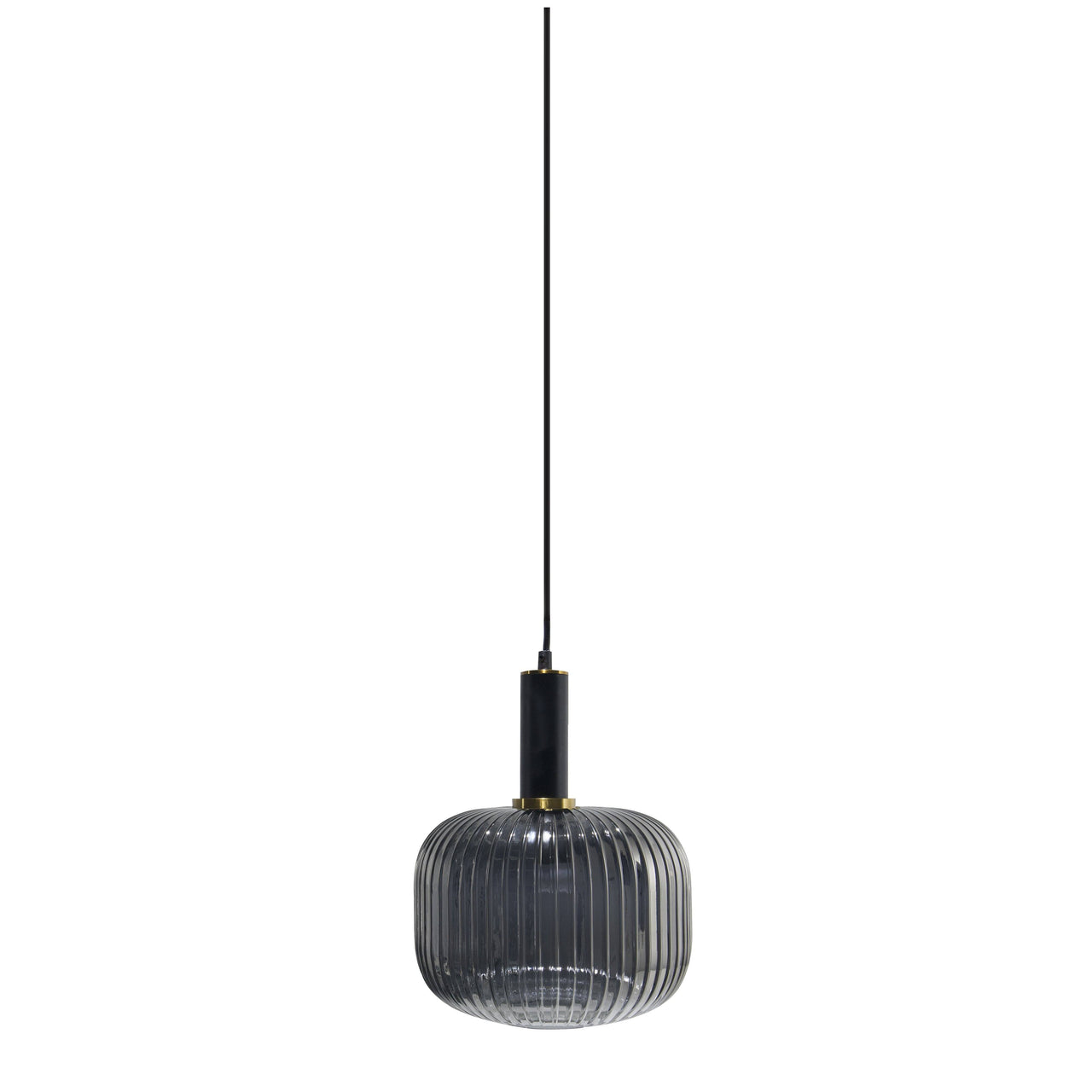 Langley Contemporary Pendant Light Fixture with Grey Glass Shade, Elegant Multi Directional Ceiling Fixture for Living Room, Foyer, or Dining Areas, Dimmable Option Pendant Lighting Canyon Home 