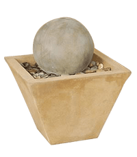 Thumbnail for Calming Ball Outdoor Cast Stone Garden Fountain Fountain Tuscan 