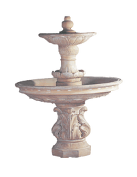 Thumbnail for Chelsea Garden Cast Stone Outdoor Garden Fountains Fountain Tuscan 
