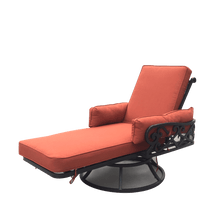Thumbnail for Chillounger Swivel Lounge with Cushions Outdoor Furniture Tuscan 