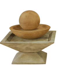 Thumbnail for Coppa Two Tier Outdoor Cast Stone Garden Fountain Fountain Tuscan 