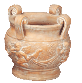 Cupid Urn Or Table Base Cast Stone Outdoor Garden Planter Planter Tuscan 