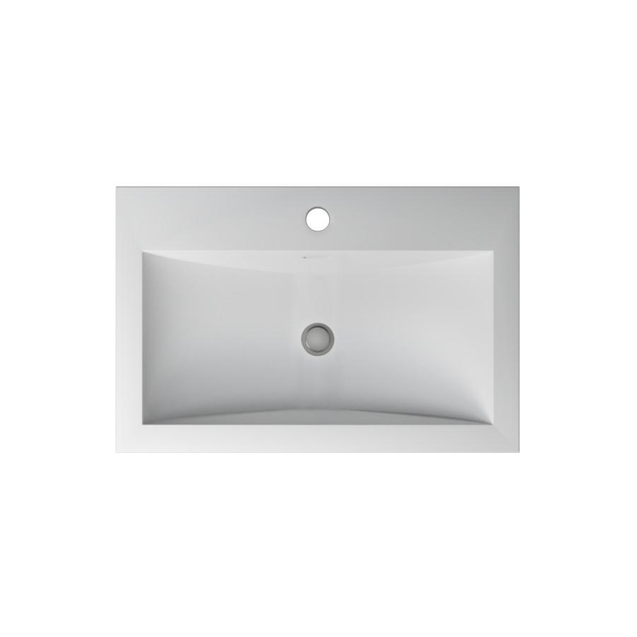 Cantrio Solid Surface Semi Recessed Sink MMA-2516 Solid Surface Series Cantrio 
