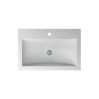 Thumbnail for Cantrio Solid Surface Semi Recessed Sink MMA-2516 Solid Surface Series Cantrio 