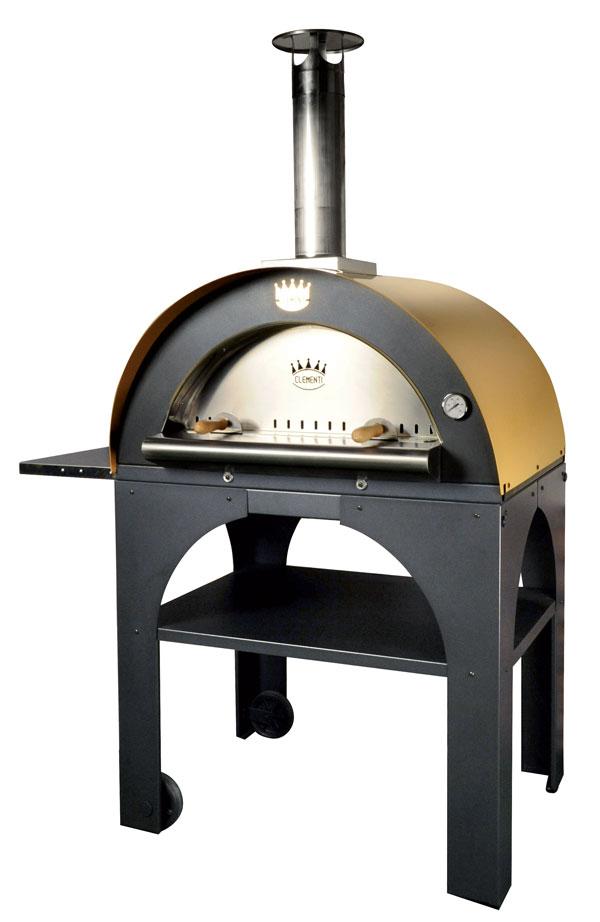 Pulcinella Pizza Oven Pizza Ovens Tuscan Mustard Roof 