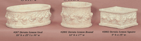 Thumbnail for Deruta Lemon Cast Stone Outdoor Garden Planter Planter Tuscan 