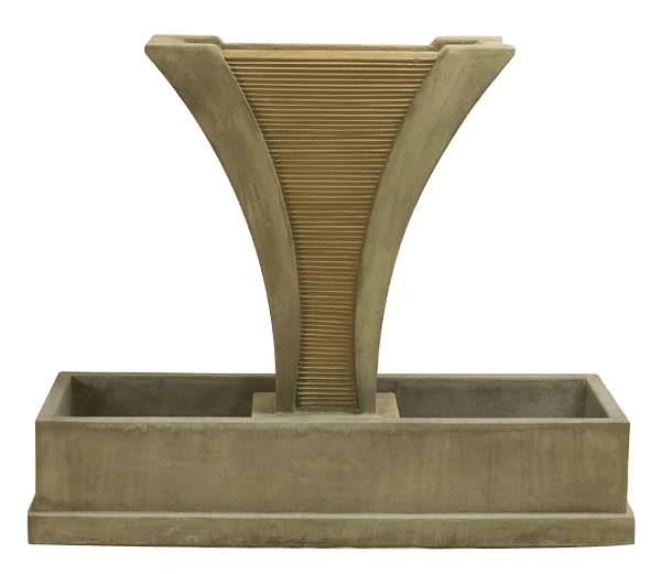 Diesse Outdoor Cast Stone Garden Fountain With All Water Flow In The Middle Fountain Tuscan 