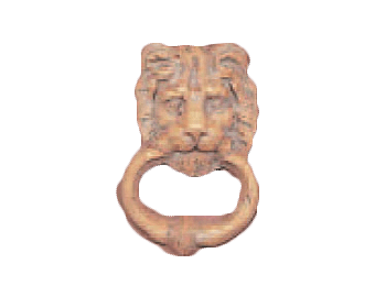 Door Knocker Lion Plaque Asian Collection Wall Ornament Tuscan 