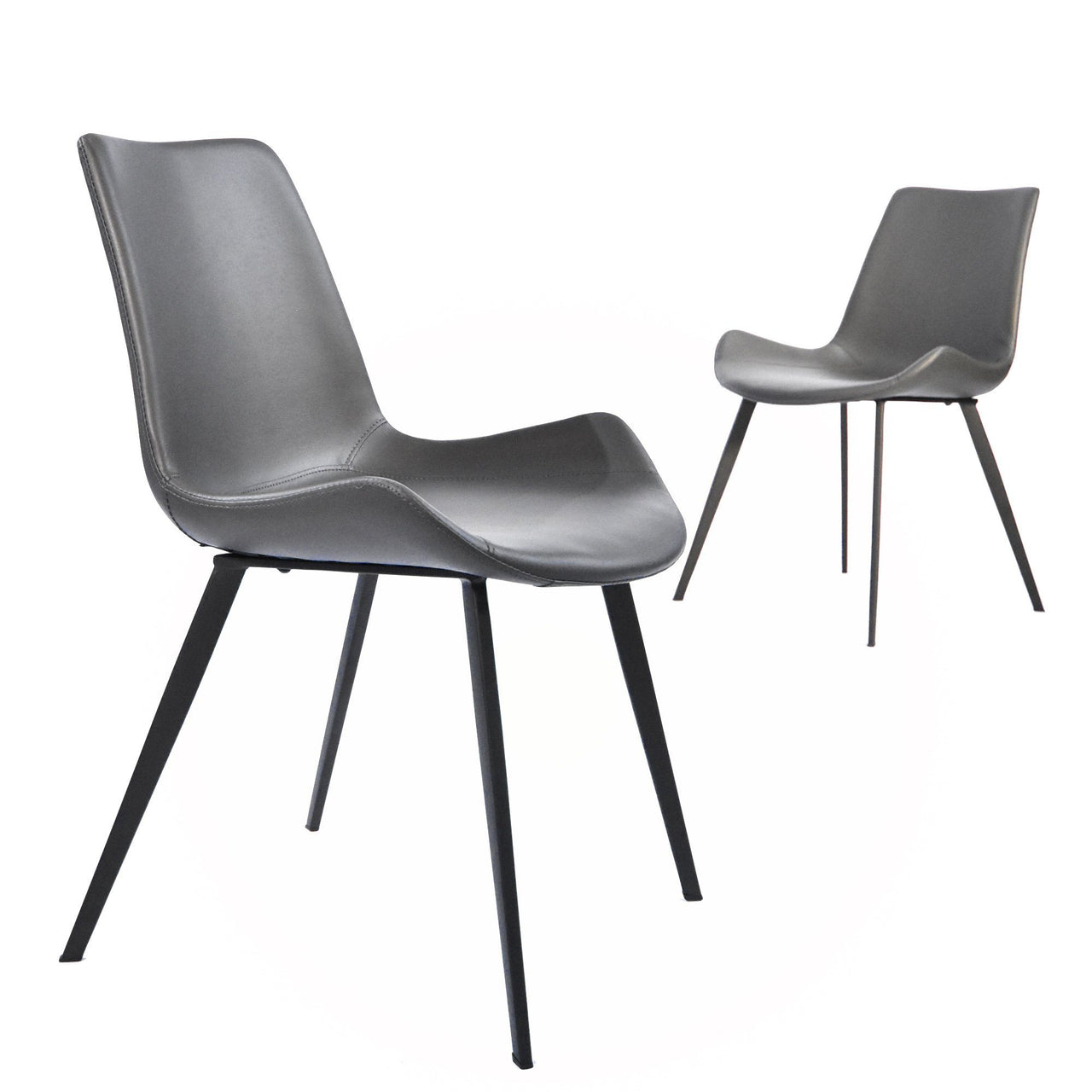 Dover Dining Chair, PU Leather Dining Chair Gingko 