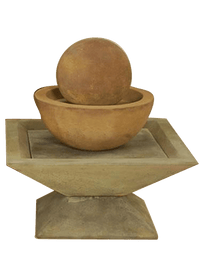 Thumbnail for Duo Outdoor Cast Stone Garden Fountain Fountain Tuscan 