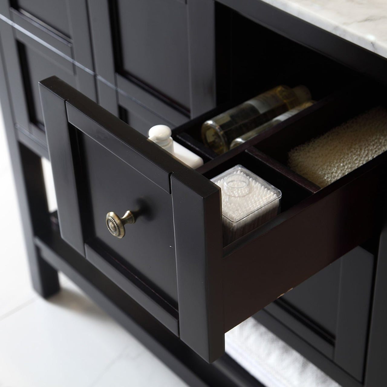 Virtu USA Winterfell 36" Single Square Sink Espresso Top Vanity in Espresso with Mirror Vanity Virtu USA 