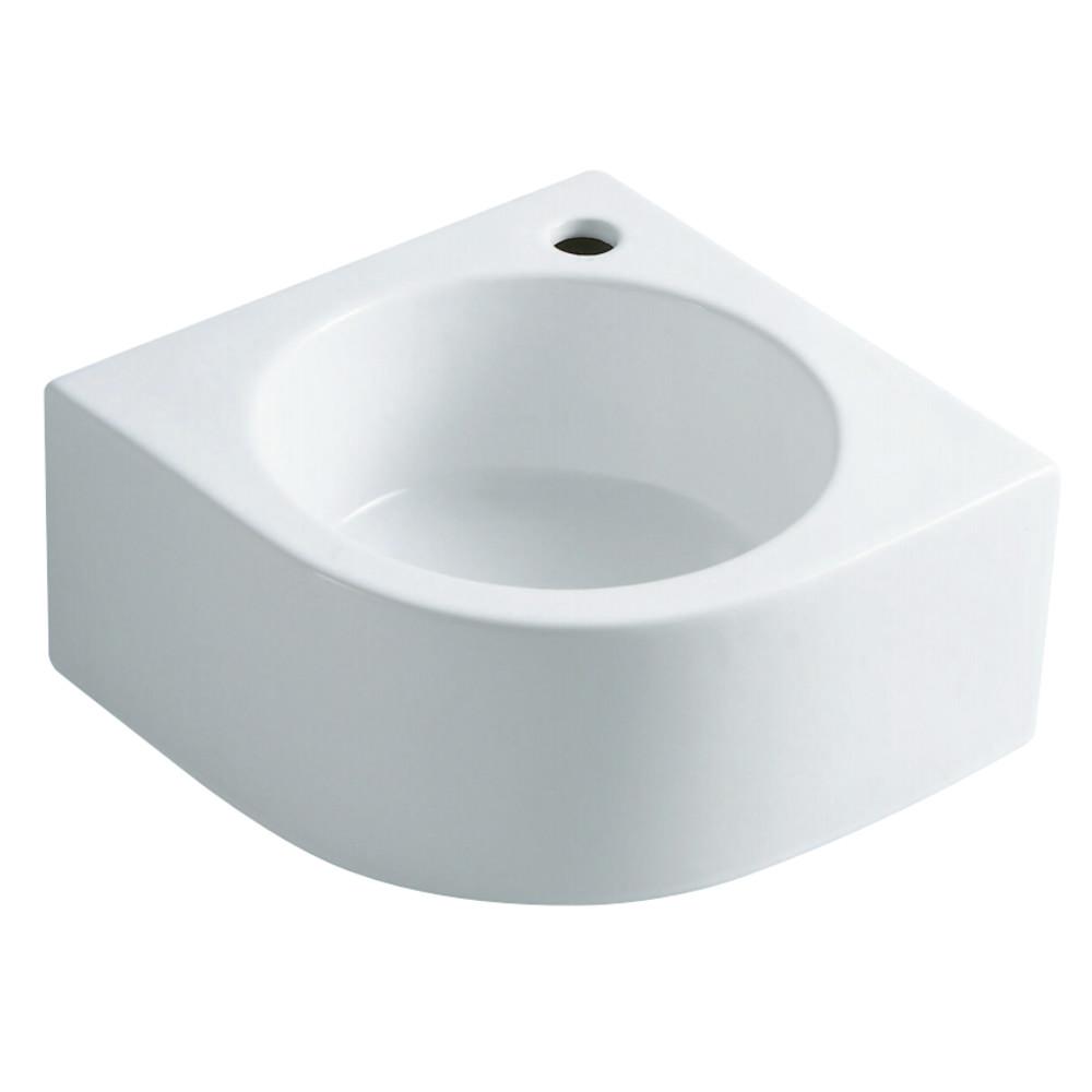 Fauceture EV1094 Manhattan Vessel Sink, White Bathroom Sink Kingston Brass Default Title 