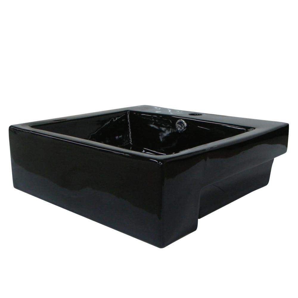 Fauceture EV4034 Concord Vessel Sink, White Bathroom Sink Kingston Brass Black 
