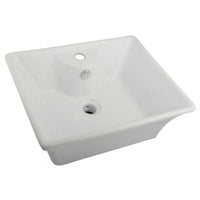 Thumbnail for Fauceture EV4049 Forte Vessel Sink, White Bathroom Sink Kingston Brass Default Title 