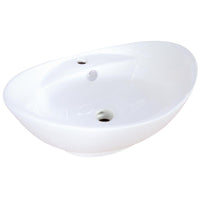 Thumbnail for Fauceture EV4080 Harmon Vessel Sink, White Bathroom Sink Kingston Brass Default Title 