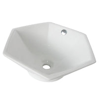 Thumbnail for Fauceture EV4106 Metropolitan Vessel Sink, White Bathroom Sink Kingston Brass Default Title 