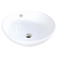 Thumbnail for Fauceture EV4129 Perfection Vessel Sink, White Bathroom Sink Kingston Brass Default Title 