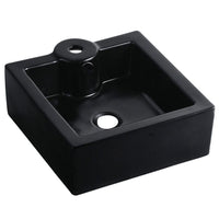 Thumbnail for Fauceture EV4186K Fortress Vessel Sink, Black Bathroom Sink Kingston Brass Default Title 