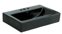 Thumbnail for Fauceture EV4318K34 Century Vessel Sink, Black Bathroom Sink Kingston Brass Default Title 