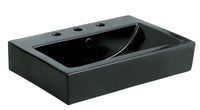 Thumbnail for Fauceture EV4318K38 Century Vessel Sink, Black Bathroom Sink Kingston Brass Default Title 