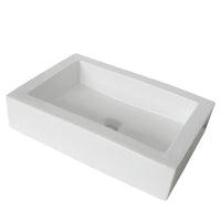 Thumbnail for Fauceture EV4335 Pacifica Vessel Sink, White Bathroom Sink Kingston Brass Default Title 