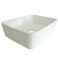 Thumbnail for Fauceture EV5102 French Vessel Sink, White Bathroom Sink Kingston Brass White 