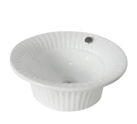 Thumbnail for Fauceture EV7101 Laurel Vessel Sink, White Bathroom Sink Kingston Brass Default Title 