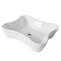 Thumbnail for Fauceture EV8126 Nuevo Vessel Sink, White Bathroom Sink Kingston Brass Default Title 