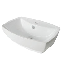 Thumbnail for Fauceture EV8145 Marquis Vessel Sink, White Bathroom Sink Kingston Brass Default Title 
