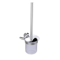 Thumbnail for Eviva Cleansi Round Design Toilet Brush (Chrome) Bathroom Accessories Eviva 