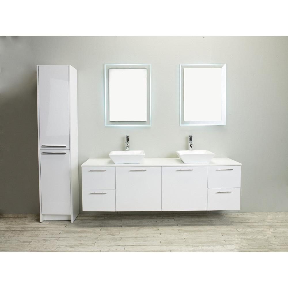 Eviva Luxury 72-inch White bathroom cabinet only Vanity Eviva 
