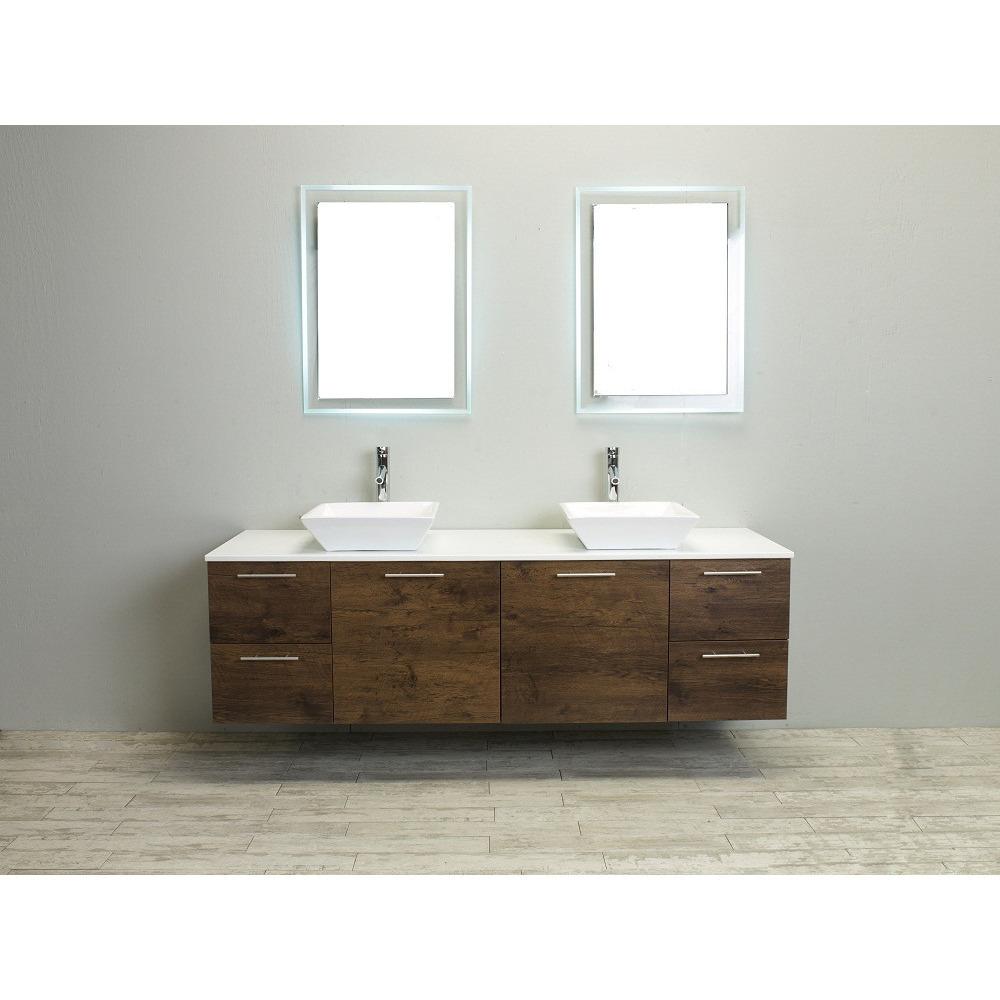 Eviva Luxury 72-inch Rosewood bathroom cabinet only Vanity Eviva 