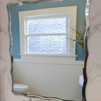 Thumbnail for Eviva Curvy 31″ Frameless Bathroom Wall Mirror Wall Mirror Eviva 